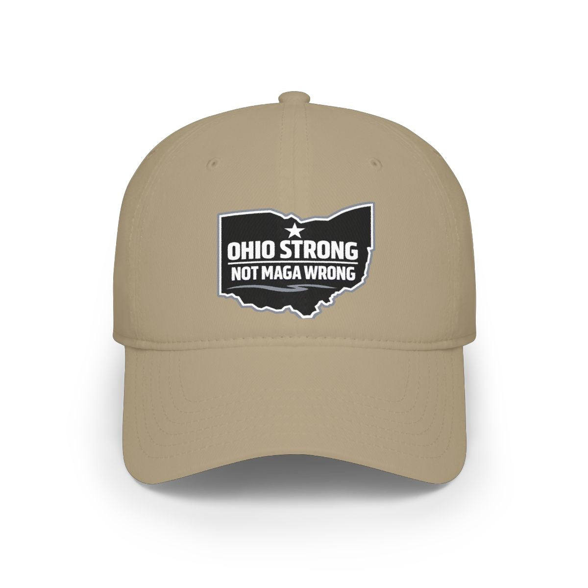 Ohio Strong Not MAGA Wrong Baseball Cap