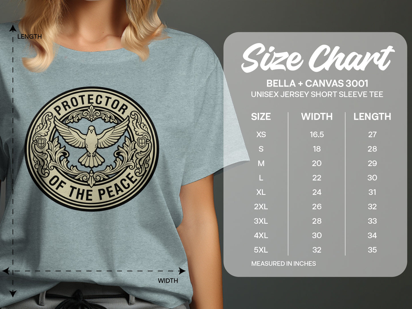 Protector Of The Peace Unisex Jersey Tee Product