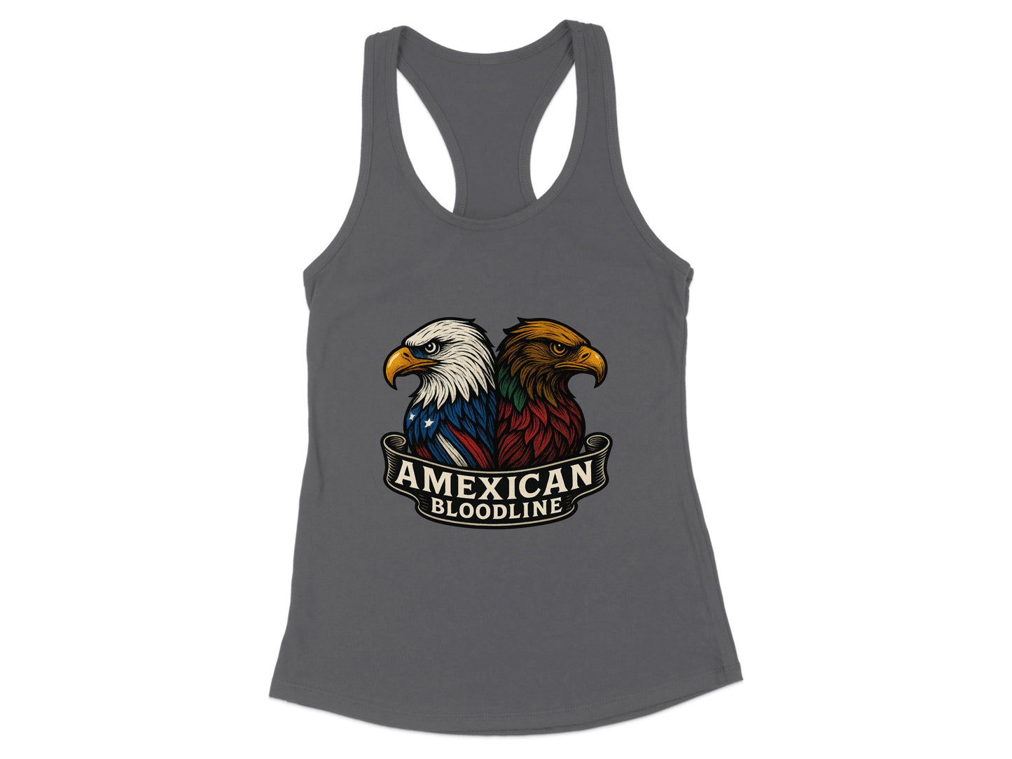 Amexican Bloodline with Two Eagles Tank Top product type