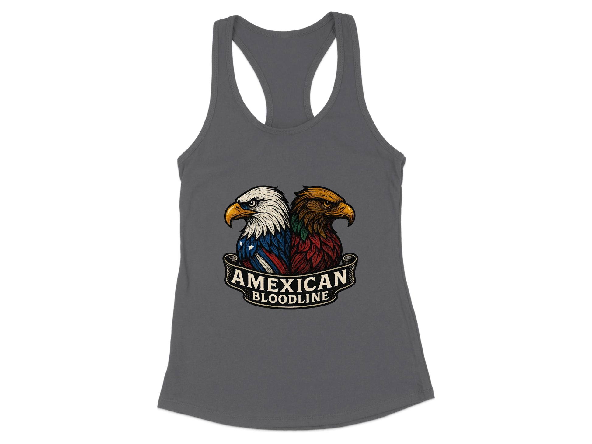 Amexican Bloodline with Two Eagles Tank Top product type