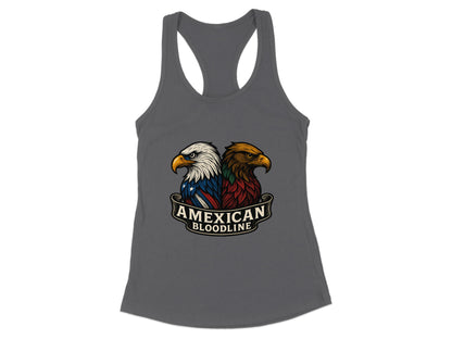 Amexican Bloodline with Two Eagles Tank Top product type