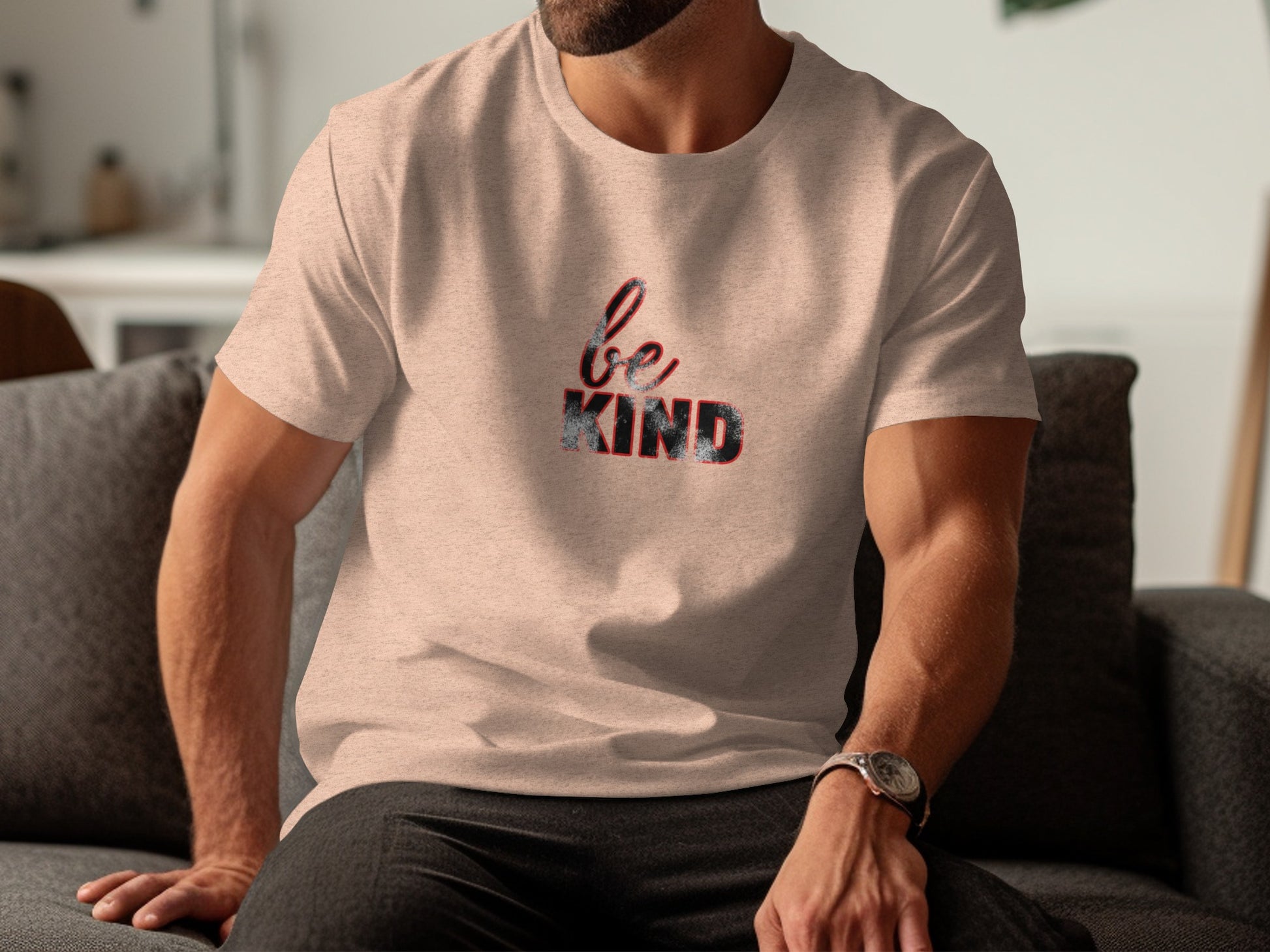 Be Kind Motivational Graphic T-Shirt