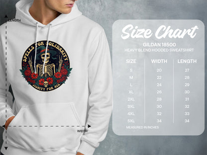 Spells for Solidarity Heavy Blend Hooded Sweatshirt product type