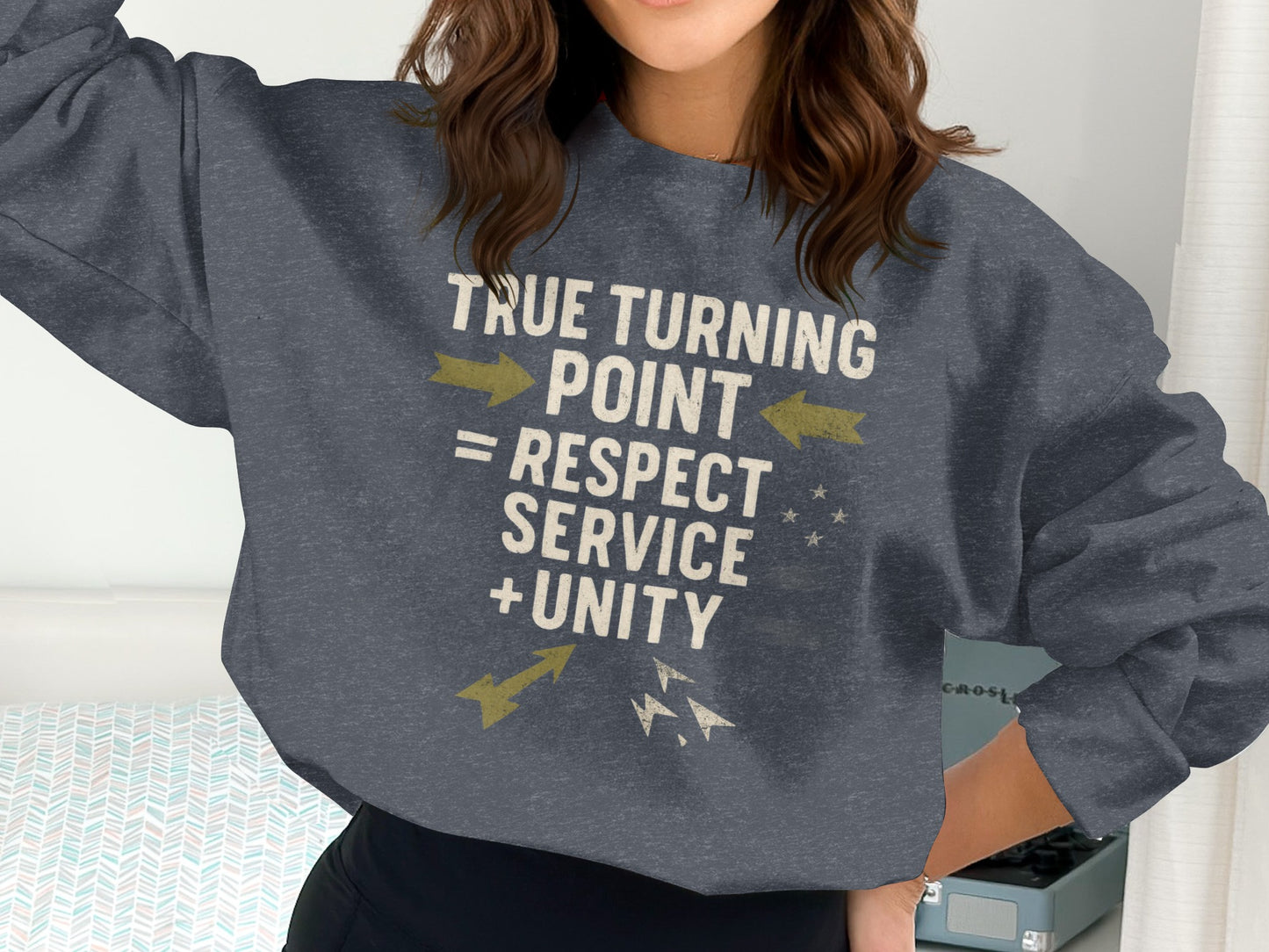 True Turning Point Respect Service Unity Sweater product