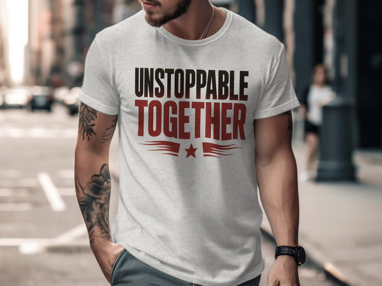 Unstoppable Together Inspirational Tee Shirt