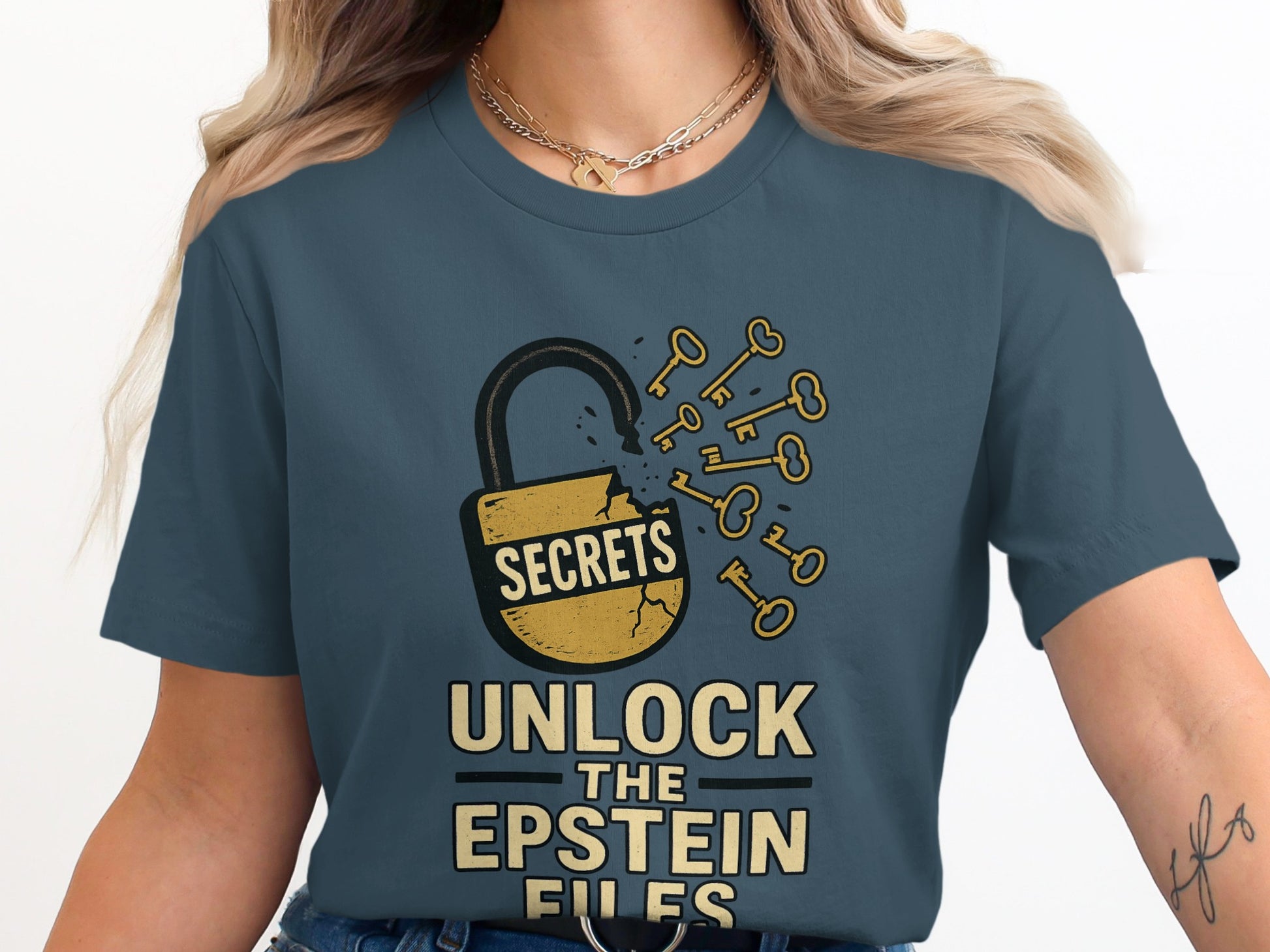 Unlock The Epstein Files Graphic T-Shirt product type