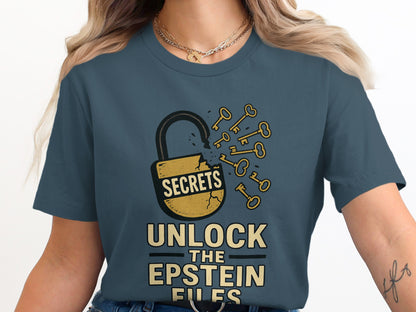 Unlock The Epstein Files Graphic T-Shirt product type