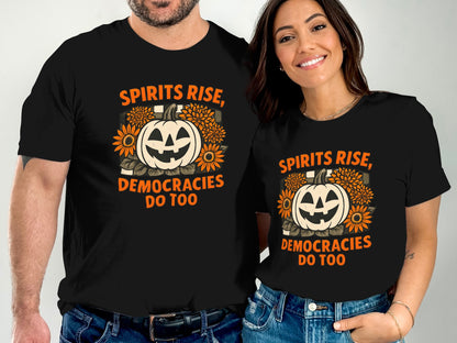 Spirits Rise Democracies Do Too Graphic Shirt product
