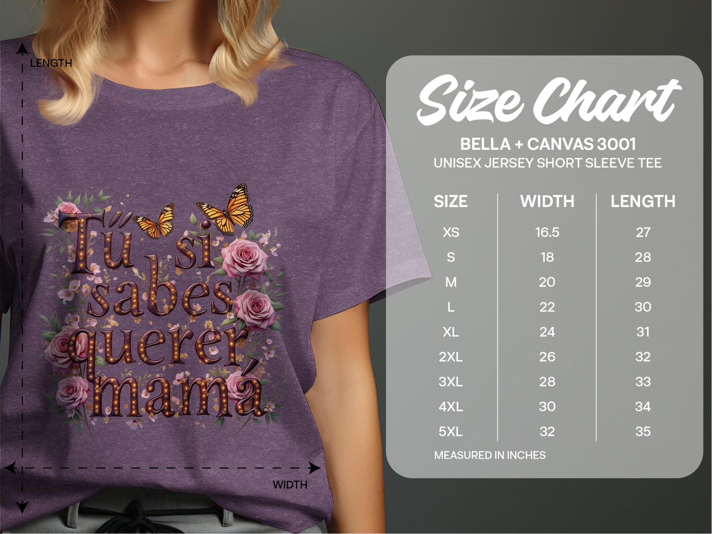 Tú Si Sabes Querer Mama Short Sleeve Tee product