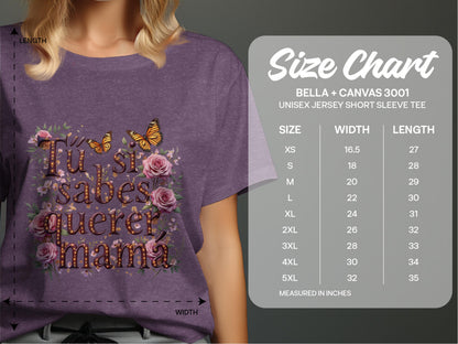 Tú Si Sabes Querer Mama Short Sleeve Tee product