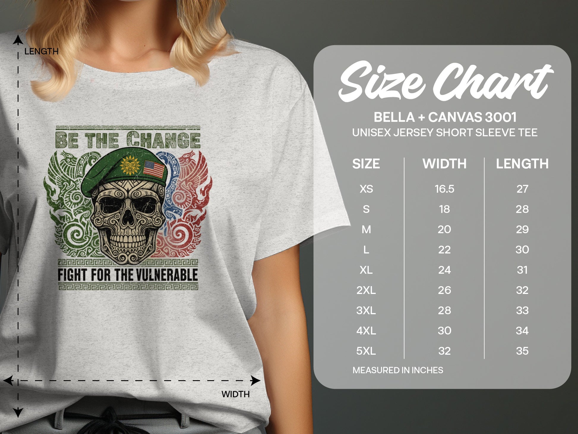 Be The Change Fight For The Vulnerable T-shirt