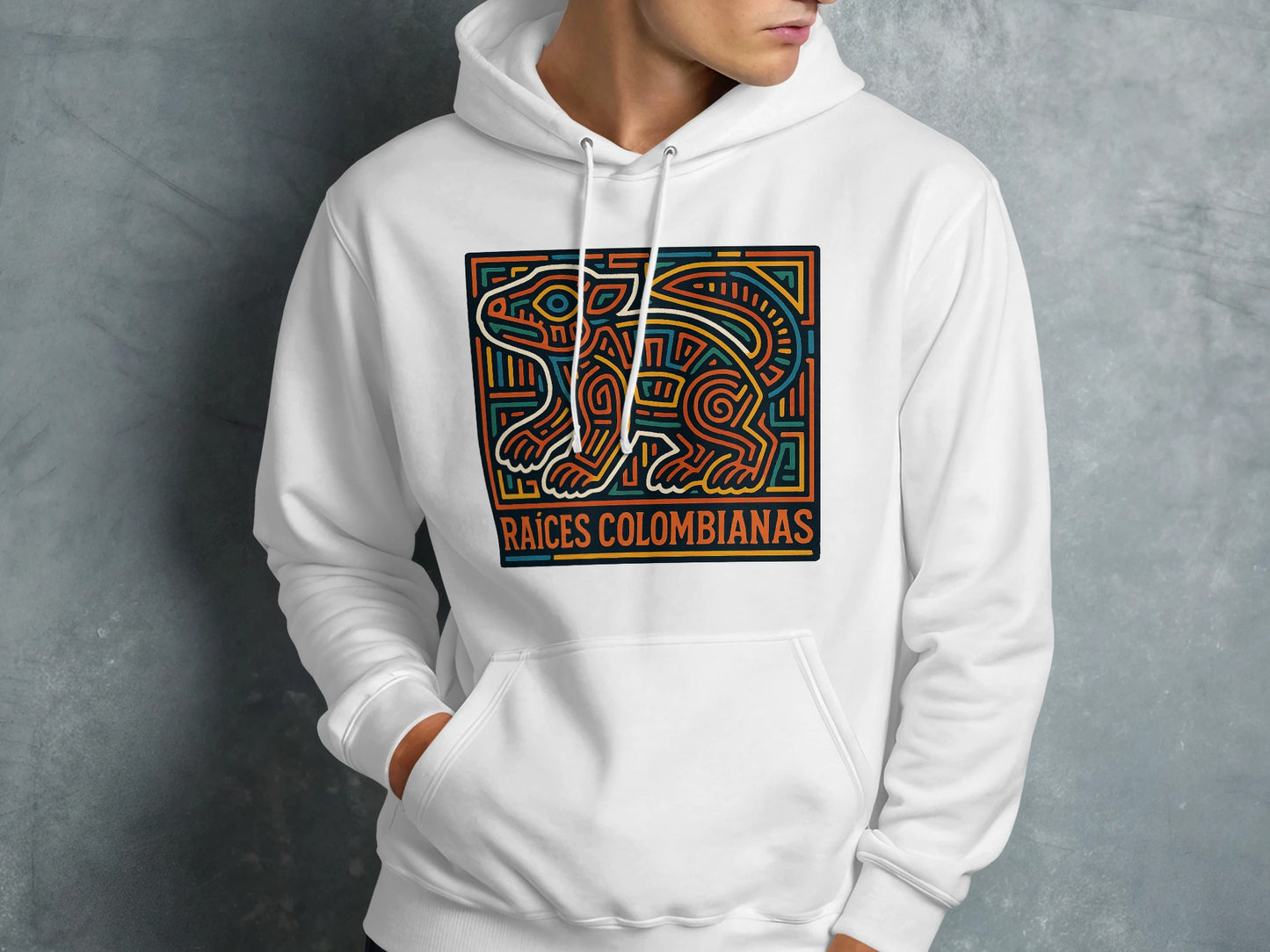 Raíces Colombianas Hoodie with Unique Graphic product