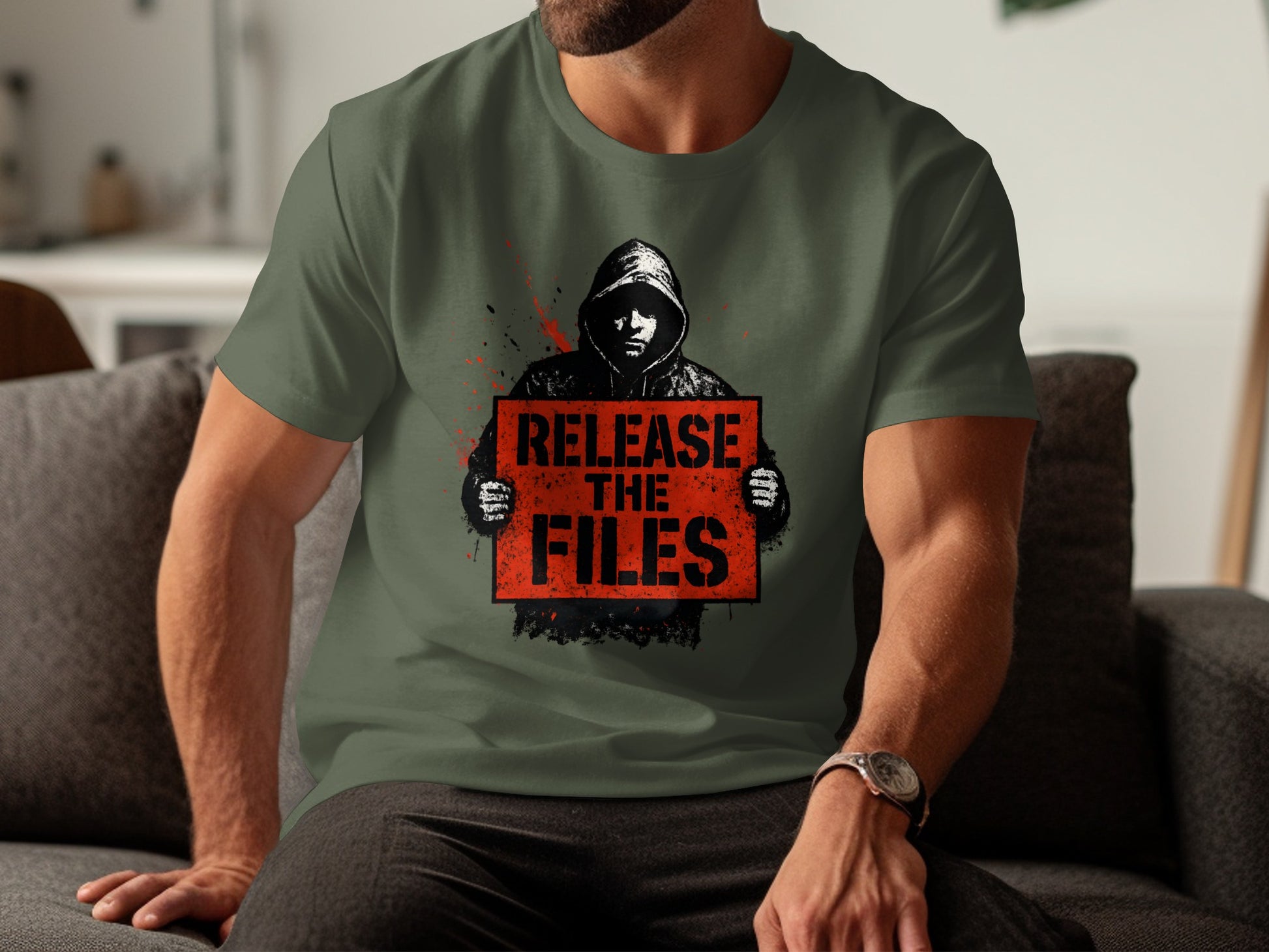 Release The Files Graphic T-Shirt product type
