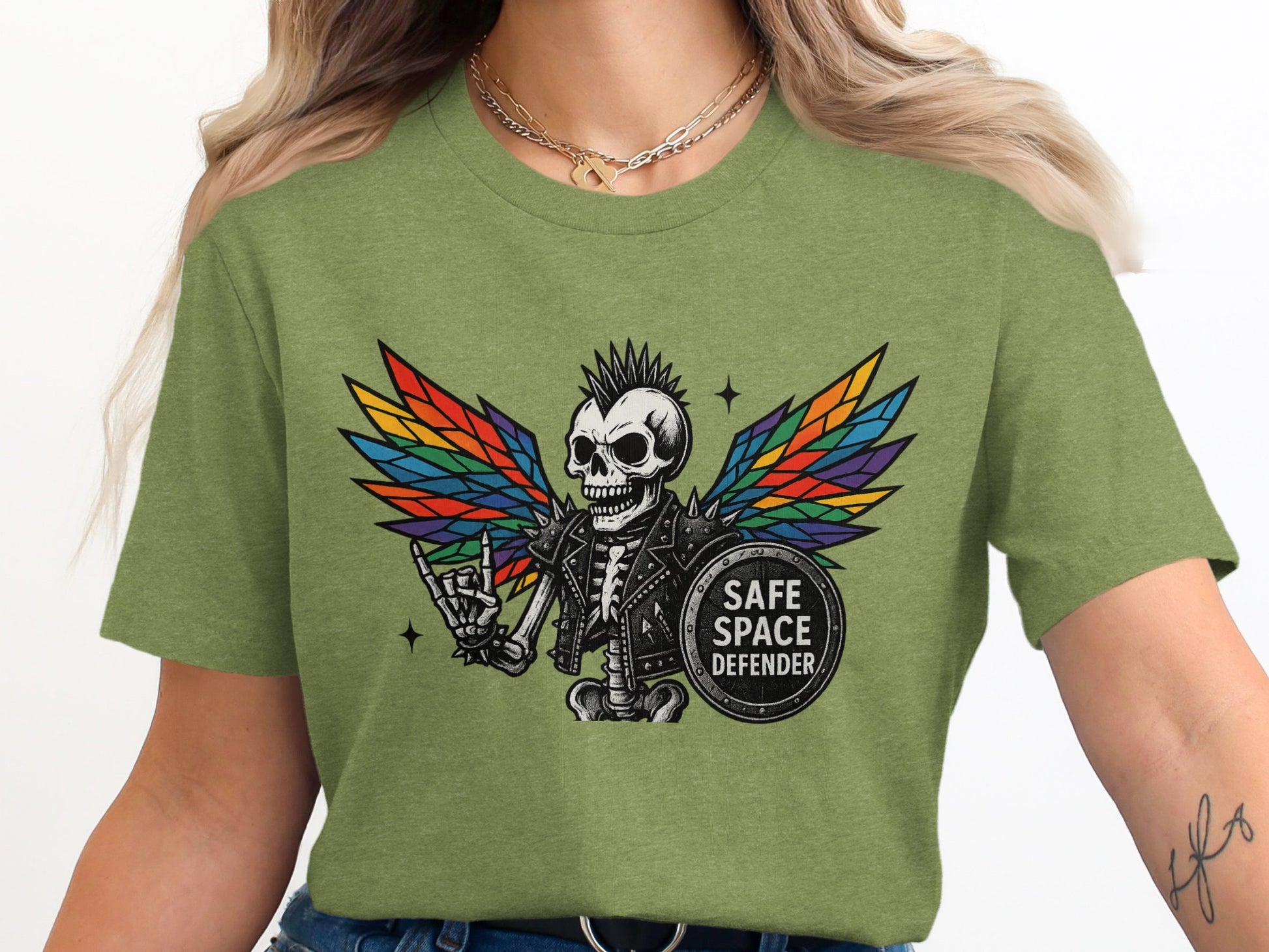 Safe Space Defender Graphic T shirt product type
