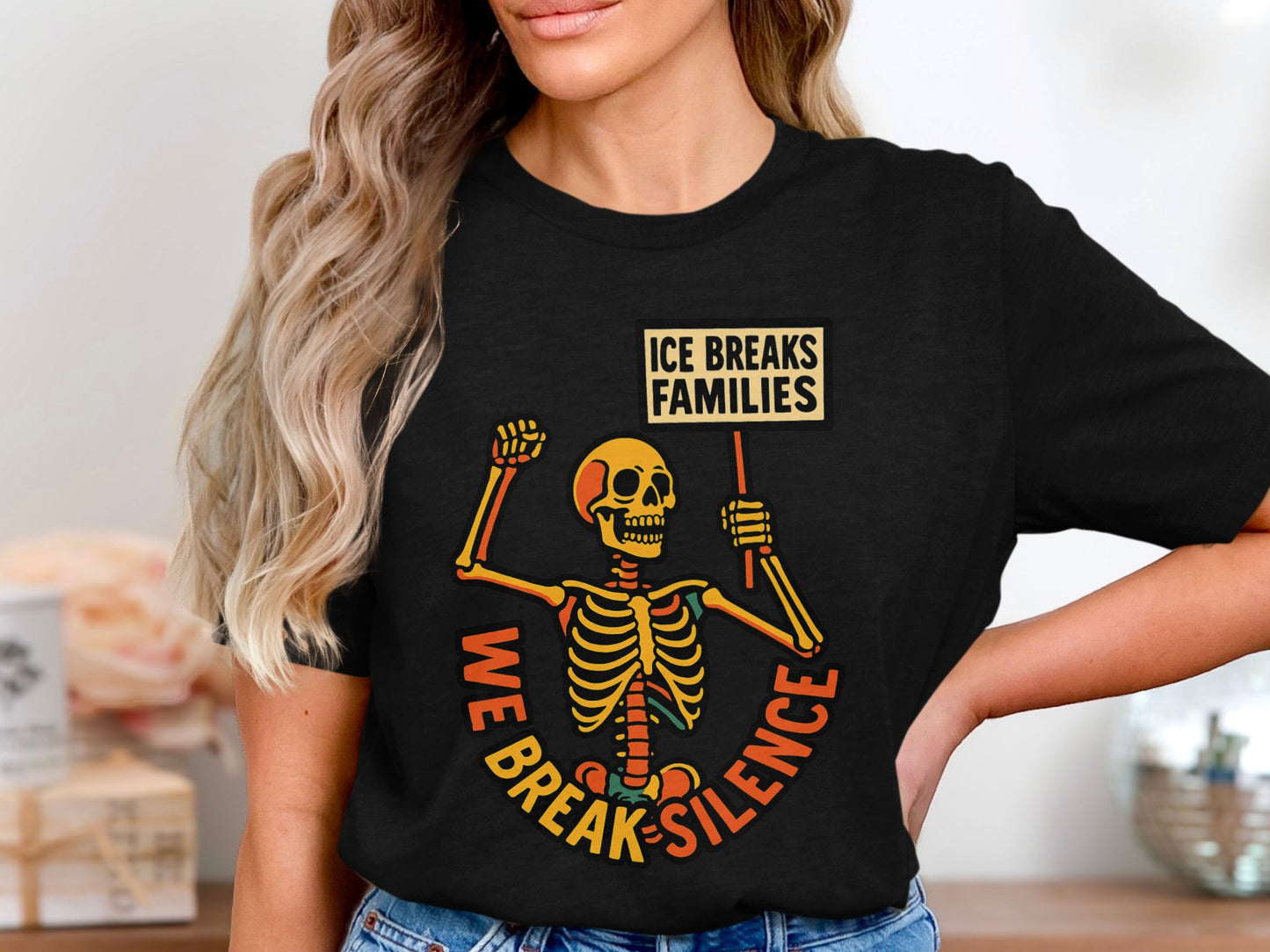 Ice Breaks Families We Break Silence graphic product