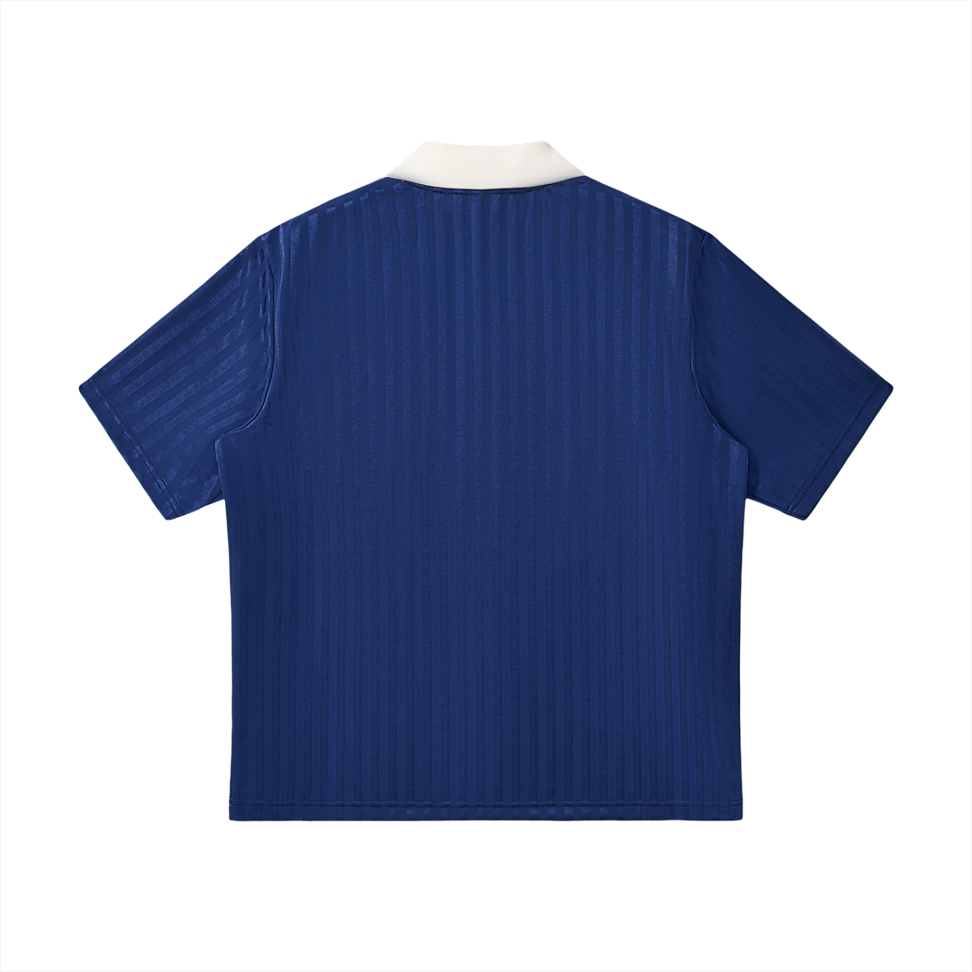 Chinga Tu Maga Contrast Collar Striped Soccer Jersey