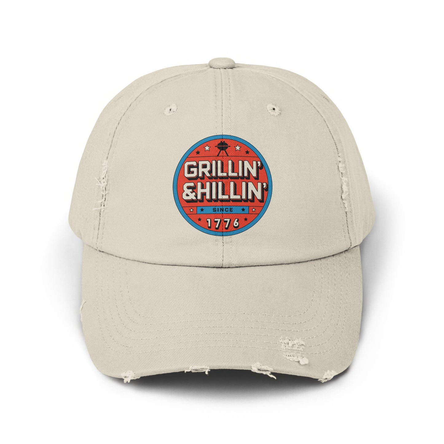 Grillin & Hillin Since 1776 Embroidered Dad Hat product type