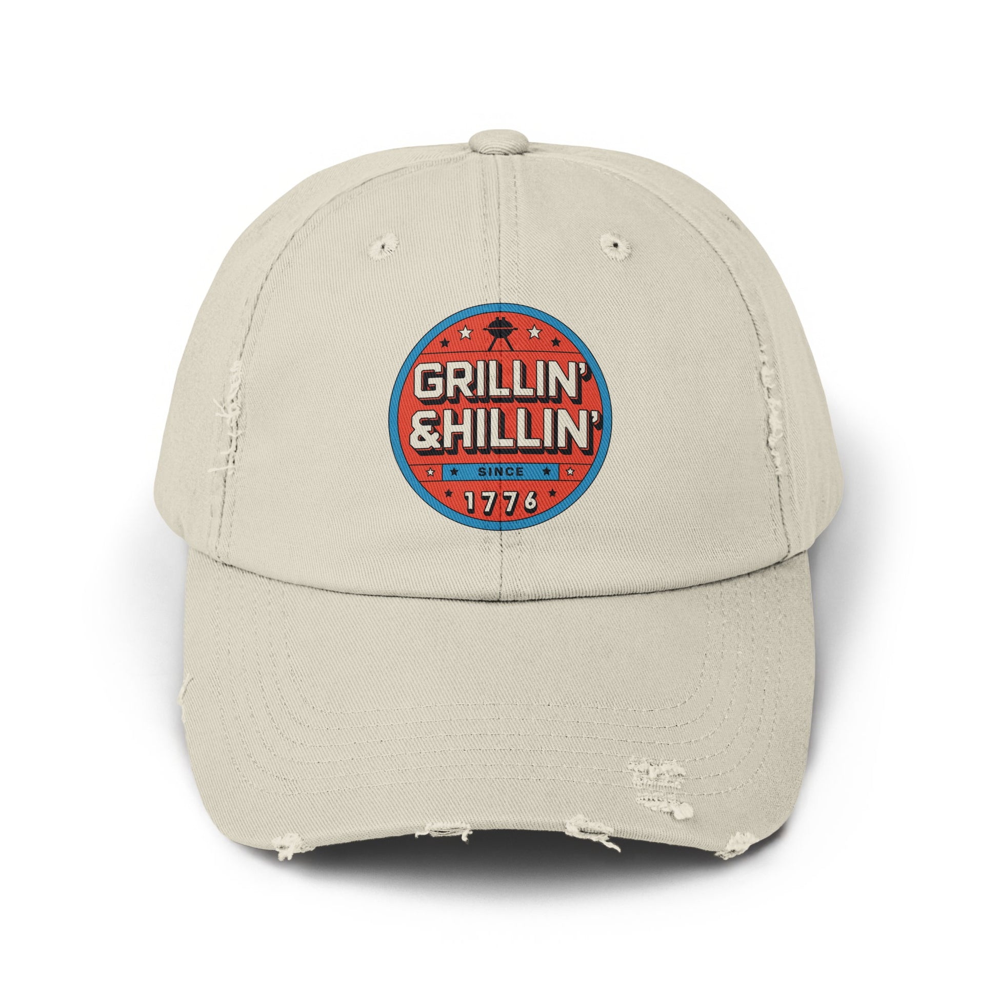 Grillin & Hillin Since 1776 Embroidered Dad Hat product type
