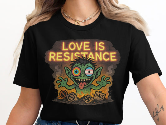 Love Is Resistance Graphic T-Shirt product type