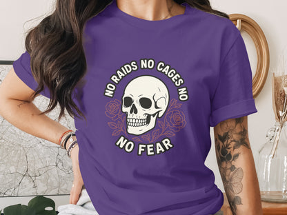 No Raids No Cages No Fear T-Shirt product