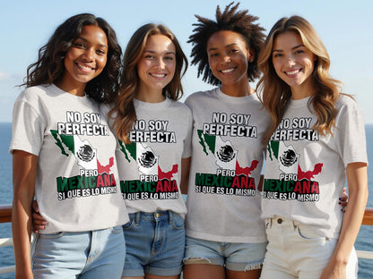 Mexican Pride No Soy Perfecta Pero Mexicana T-shirt product