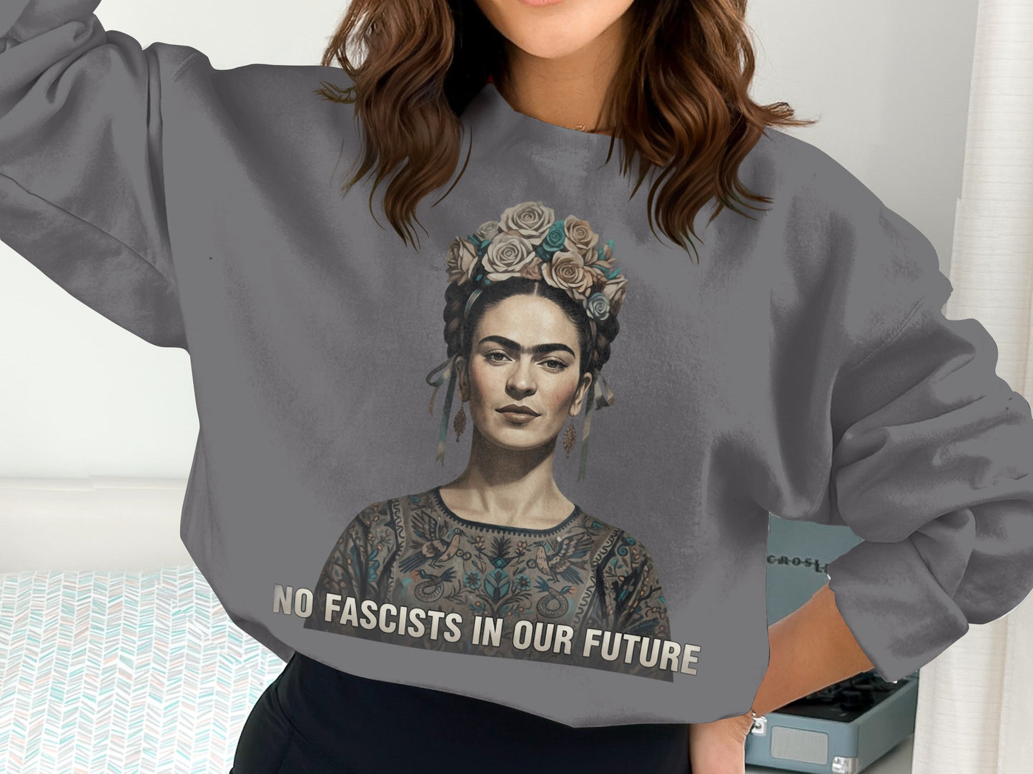 No Fascists In Our Future Sweatshirt for Bold Fashion