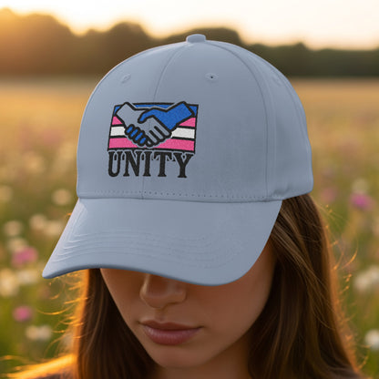 Unity Handshake Emblem Light Blue Cap product