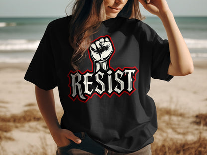 Resist Fist Graphic Tee Classic Beachwear product type