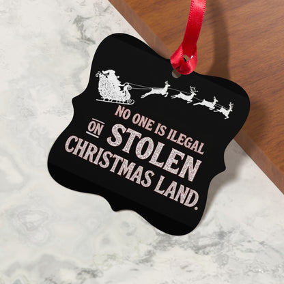 No One Is Illegal On Stolen Christmas Land product