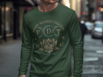 Stand Against Fascism FDT 86 47 Eye Design Shirt