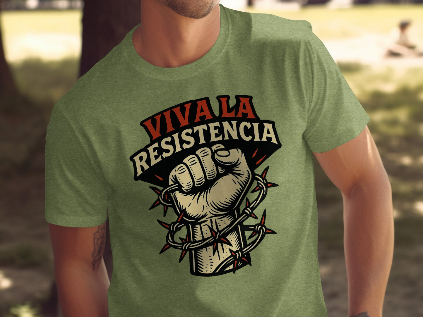 Viva La Resistencia Graphic Tee Shirt product