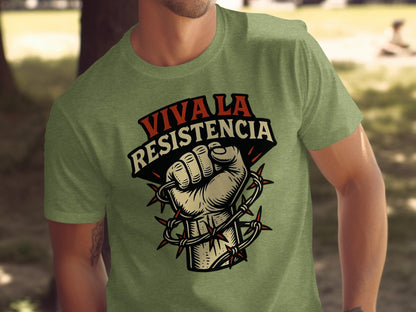 Viva La Resistencia Graphic Tee Shirt product