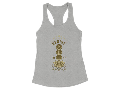 RESIST FDT 86 47 Lotus Design Tank Top Product