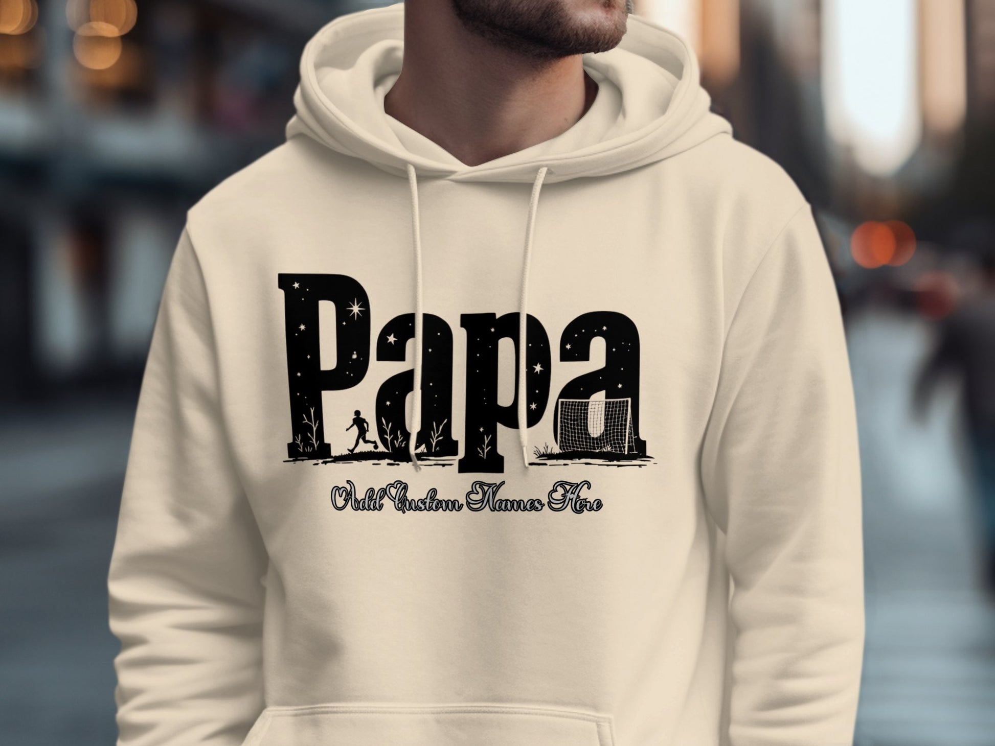 Papa Wild Protector Names Here Hoodie product