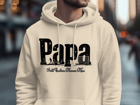 Papa Wild Protector Names Here Hoodie product