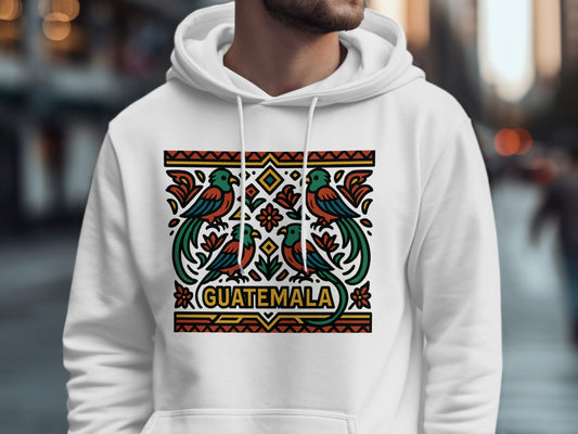 Guatemala Quetzal Birds Colorful Design Hoodie product