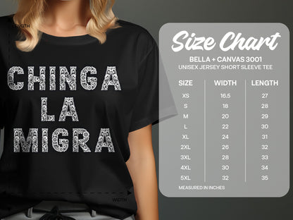 Chinga La Migra Unisex Jersey Short Sleeve Tee product type