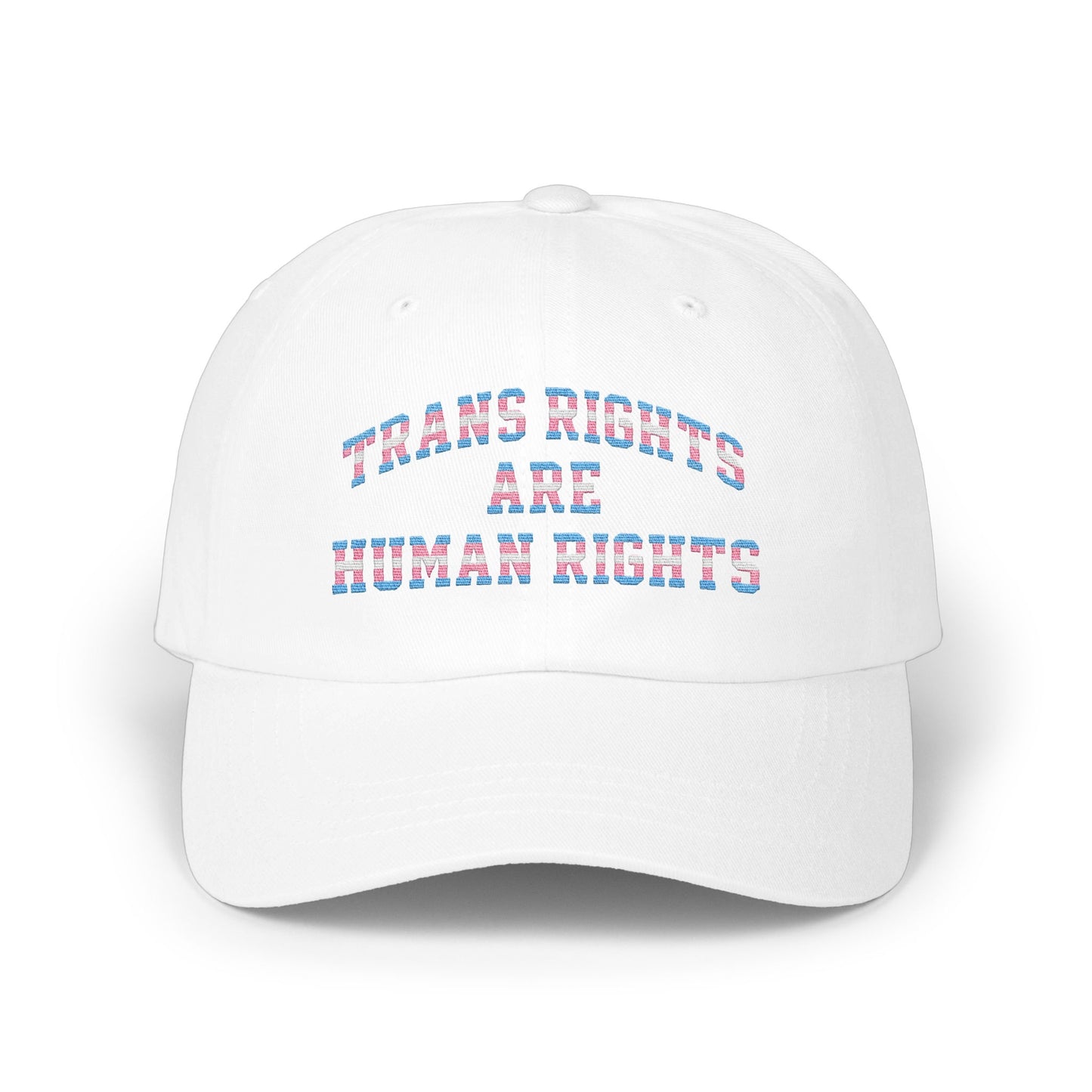Trans Rights Are Human Rights Embroidered Cap product