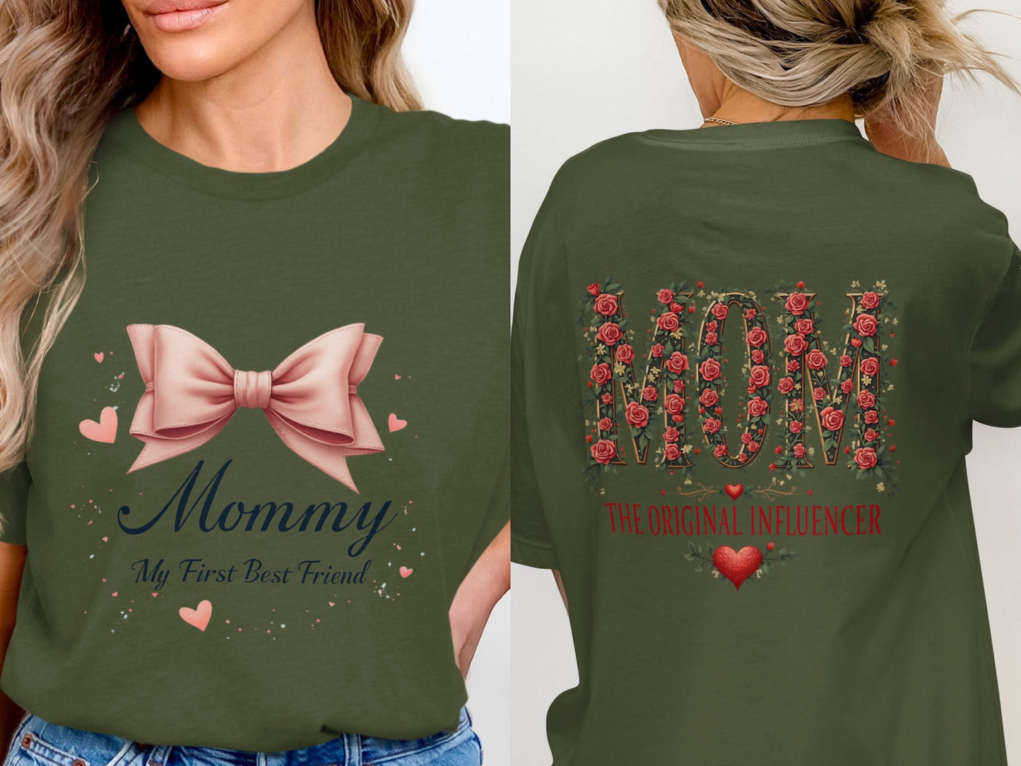 Mommy My First Best Friend and Mom T-shirt product