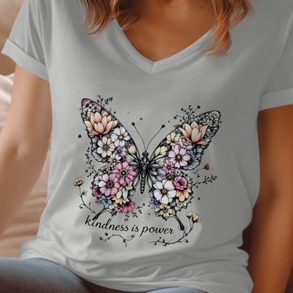Kindness Is Power Butterfly Graphic Tee product type