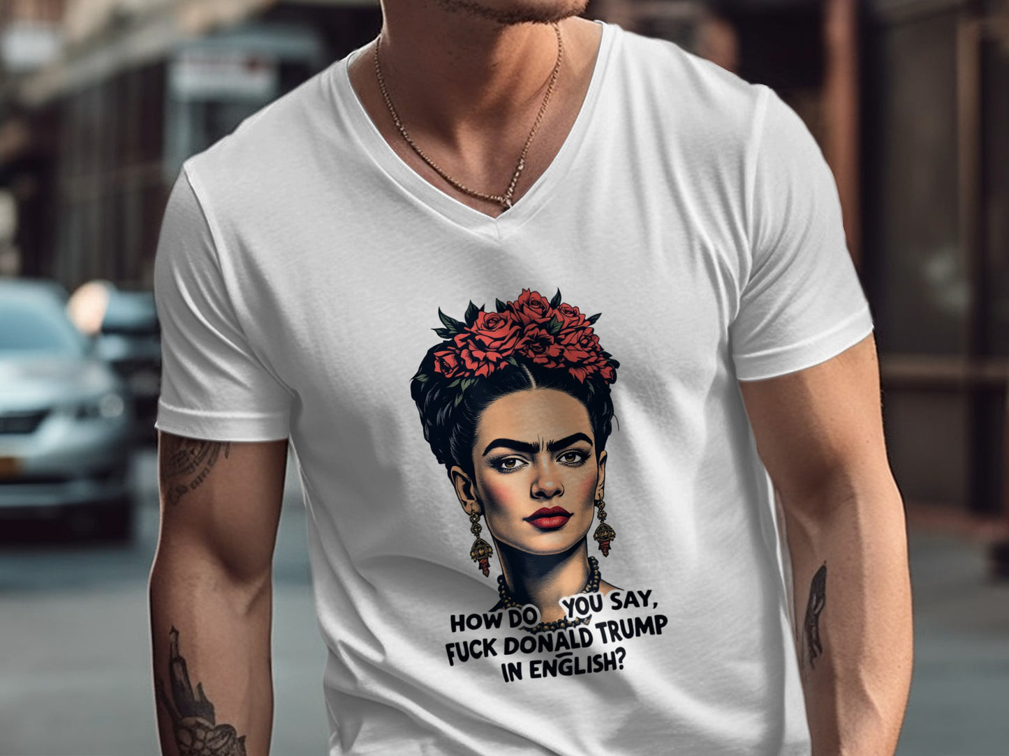 How Do You Say F*** Donald Trump in English T-Shirt