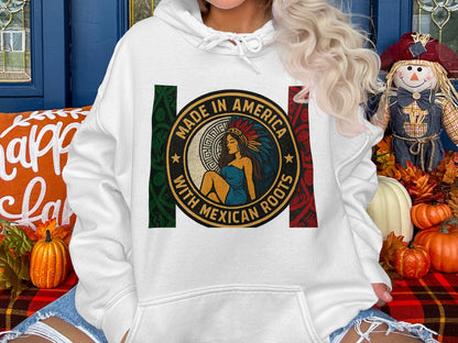 Made in America with Mexican Roots Hoodie product