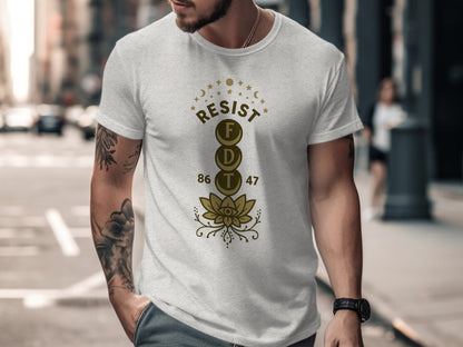 Resist FDT 86 47 Design White T-shirt product