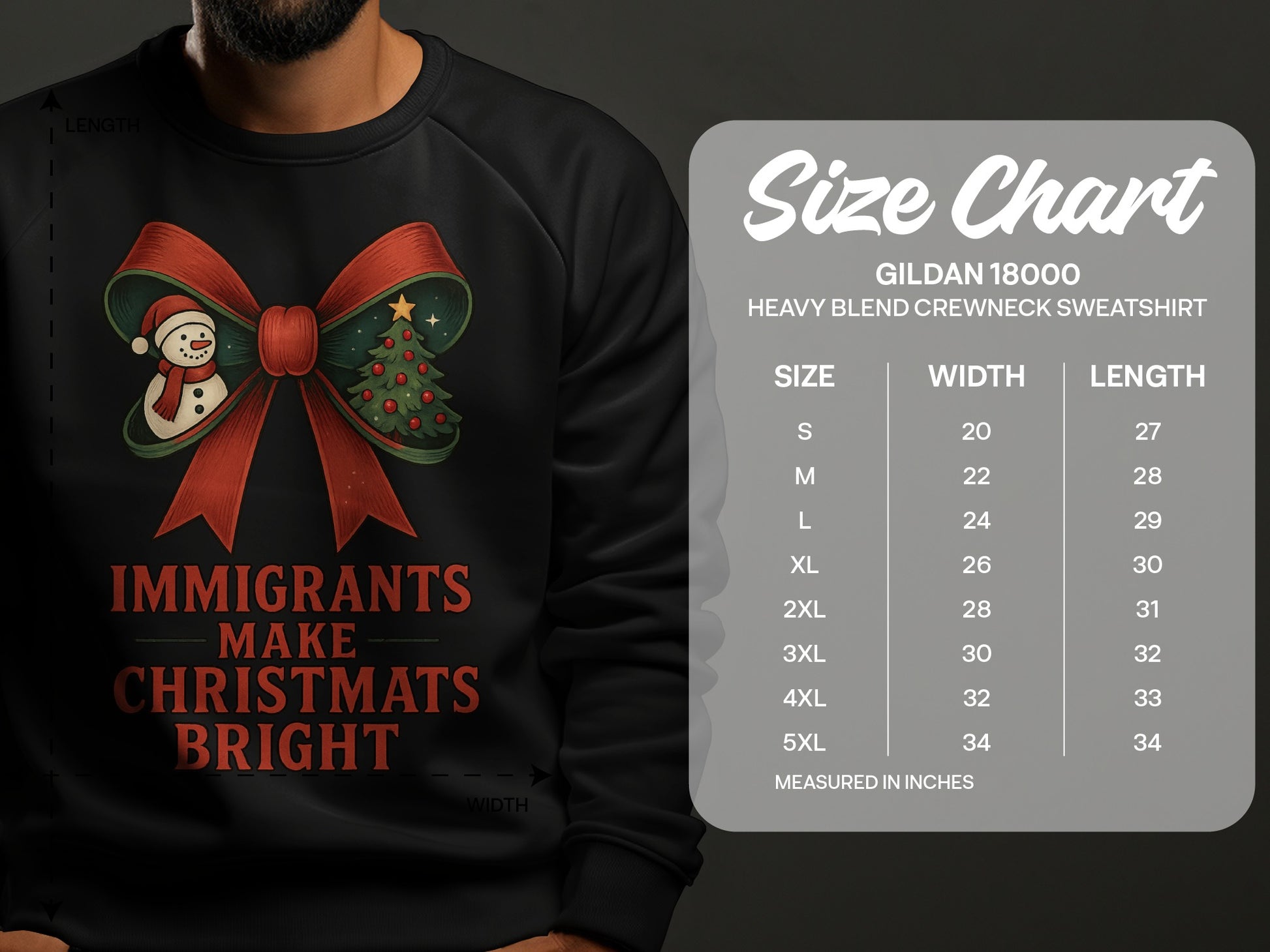 Immigrants Make Christmas Bright Sweatshirt