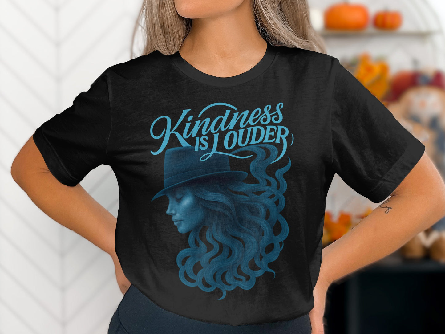 Kindness is Louder Graphic Tee with Unique Design