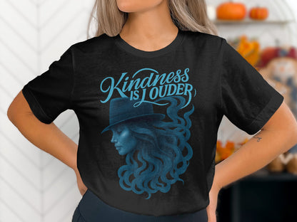 Kindness is Louder Graphic Tee with Unique Design