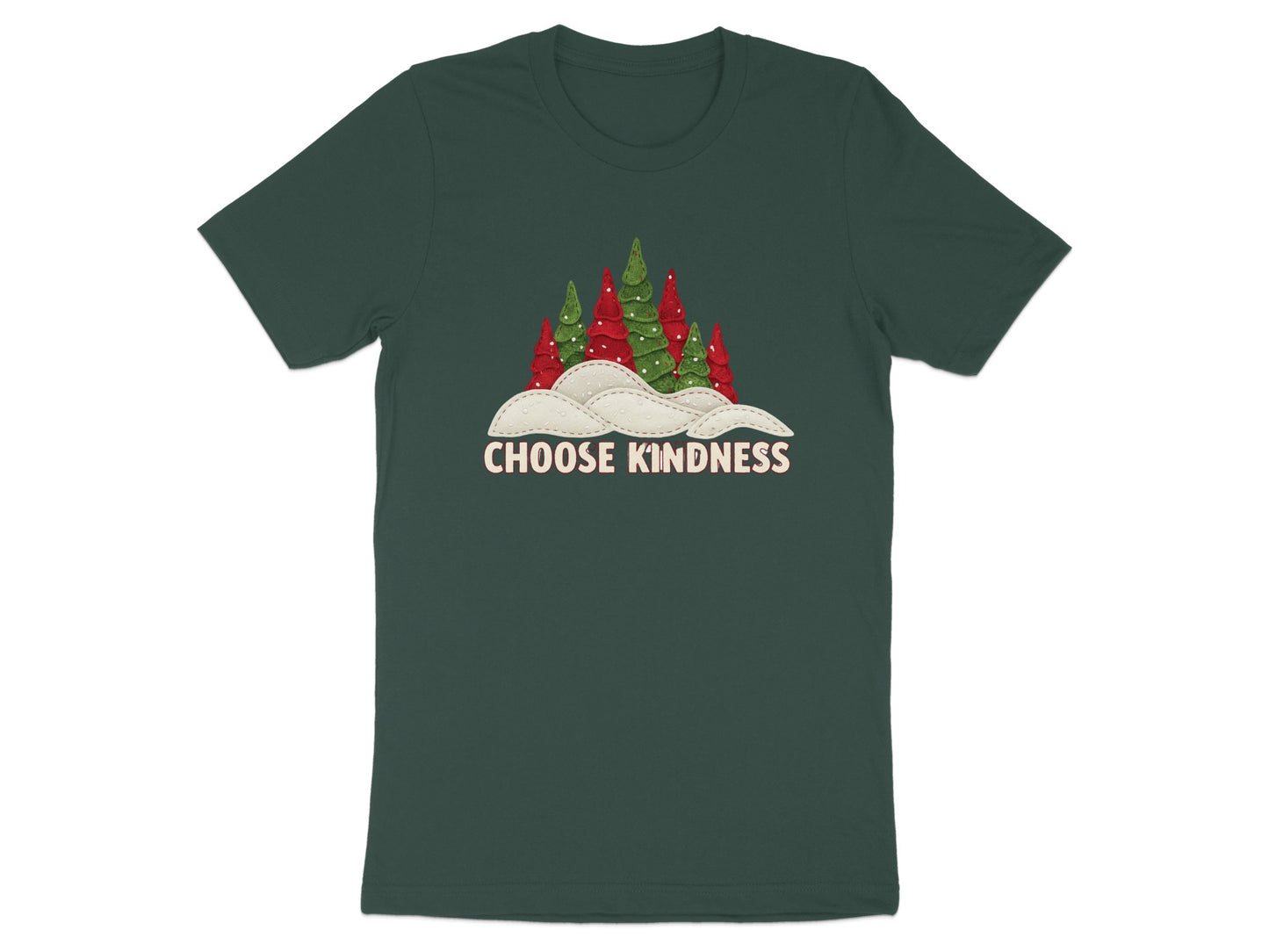 Choose Kindness Holiday Graphic T-Shirt