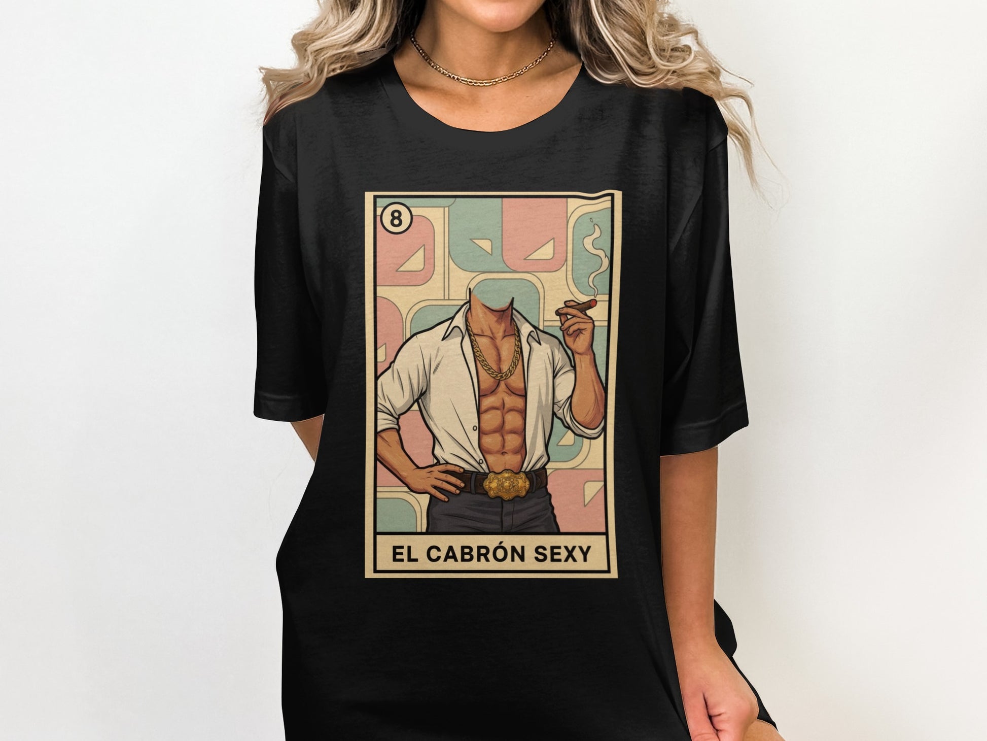 El Cabrón Sexy 8 Graphic T-shirt Unique Product