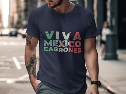 Viva Mexico Cabrones Graphic T-shirt product type