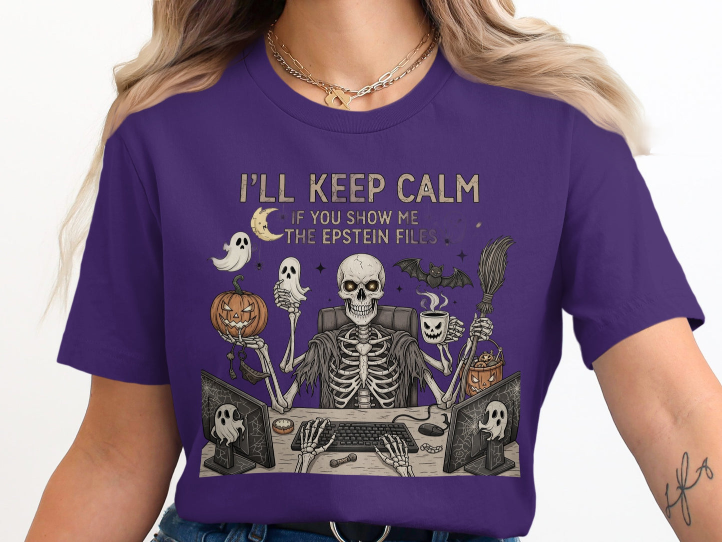 I'll Keep Calm Show Me The Epstein Files product type